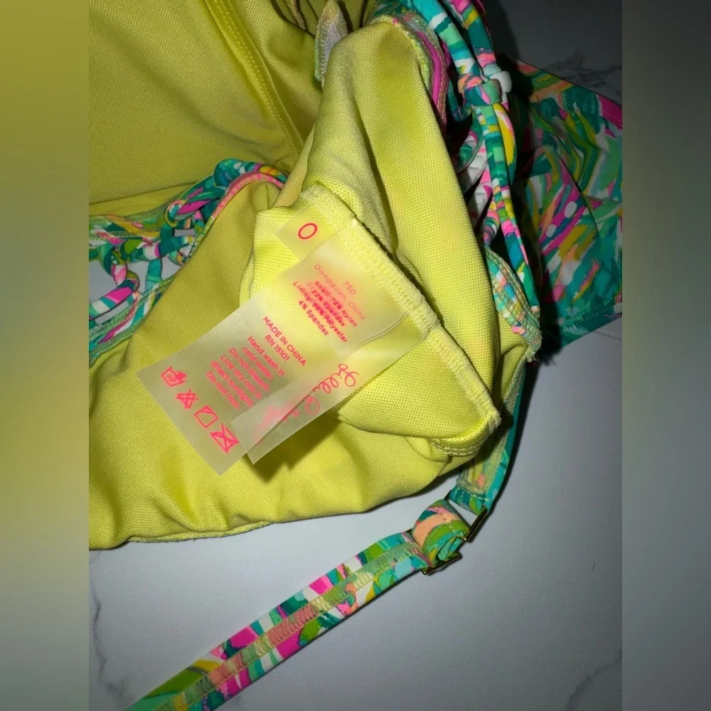 Lilly Pulitzer Isle Lattice One-Piece Swimsuit!